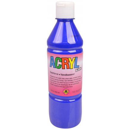 Fantasy Color Hobbyfarbe/Acrylfarbe Blau 500ml von Fantasy Color