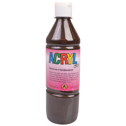 Fantasy Color Hobbyfarbe/Acrylfarbe Braun 500ml von Fantasy Color