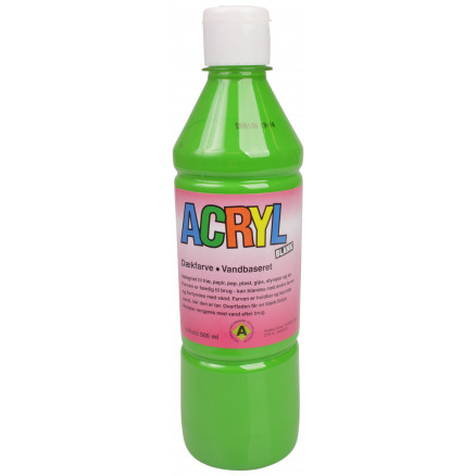 Fantasy Color Hobbyfarbe/Acrylfarbe Hellgrün 500ml von Fantasy Color
