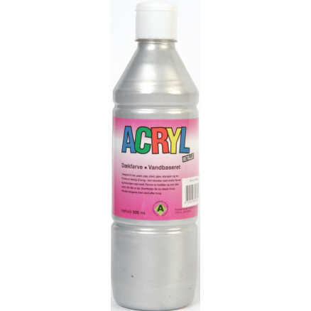 Fantasy Color Hobbyfarbe/Acrylfarbe Metallic Silber 500ml Fantasy Color Hobbyfarbe/Acrylfarbe Metallic Silber 500ml von Fantasy Color