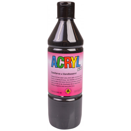 Fantasy Color Hobbyfarbe/Acrylfarbe Primär schwarz 500ml Fantasy Color Hobbyfarbe/Acrylfarbe Primär schwarz 500ml von Fantasy Color