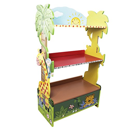 Fantasy Fields Kinderbücherregal Kinderregal Schlafzimmer Sunny Safari W-8268A von Fantasy Fields