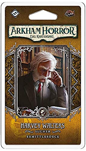 Fantasy Flight Games, Arkham Horror: LCG – Harvey Walters, Erweiterung, Expertenspiel, Kartenspiel, 1-4 Spieler, Ab 14+ Jahren, 45+ Minuten, Deutsch von Fantasy Flight Games