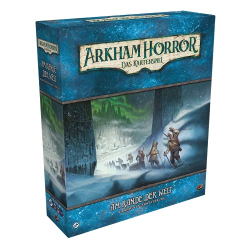 Fantasy Flight Games, Arkham Horror: LCG – Am Rande der Welt, Kampagnen-Erweiterung, Expertenspiel, Kartenspiel, 1-4 Spieler, Ab 14+ Jahren, 45+ Minuten, Deutsch von Fantasy Flight Games