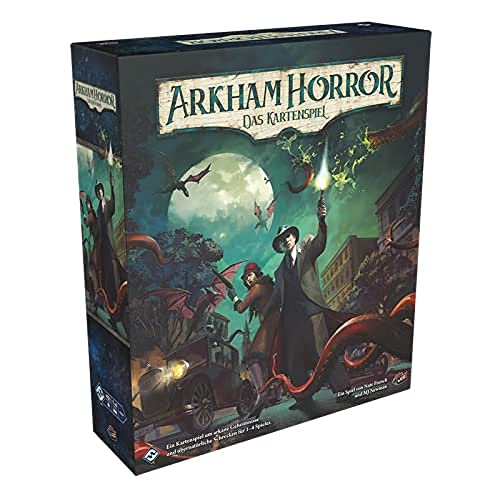 Fantasy Flight Games, Arkham Horror: LCG, Grundspiel, Expertenspiel, Kartenspiel, 1-4 Spieler, Ab 14+ Jahren, 45+ Minuten, Deutsch von Fantasy Flight Games