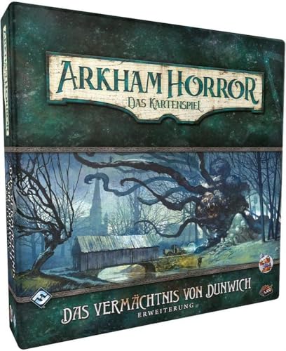 Fantasy Flight Games | Arkham Horror: LCG – Das Vermächtnis von Dunwich | Erweiterung | Expertenspiel | Kartenspiel | 1-4 Spieler | Ab 14+ Jahren | 45+ Minuten | Deutsch von Fantasy Flight Games