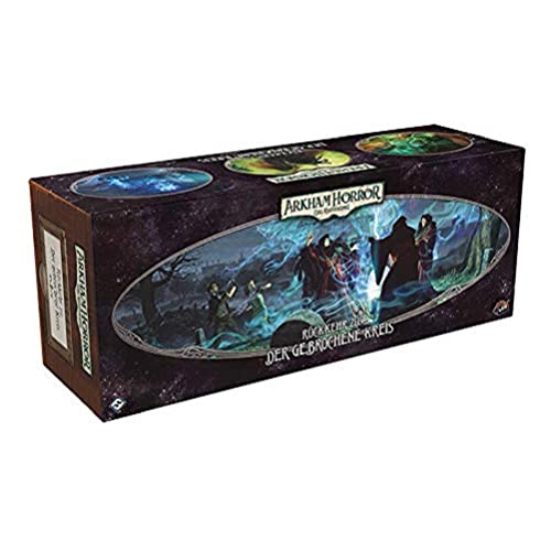 Fantasy Flight Games | Arkham Horror: LCG – Rückkehr zu: Der gebrochene Kreis | Erweiterung | Expertenspiel | Kartenspiel | 1-4 Spieler | Ab 14+ Jahren | 45+ Minuten | Deutsch von Fantasy Flight Games