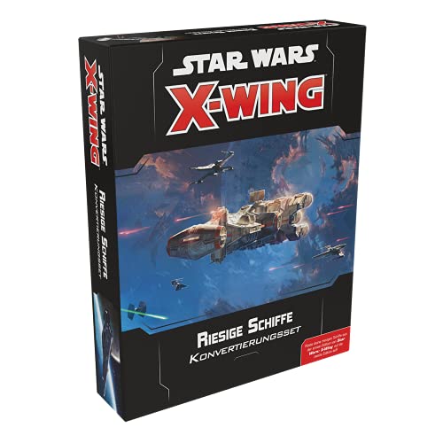 Asmodee Fantasy Flight Games FFGD4144 SW: X-Wing 2.Ed. - Riesige Schiffe Konvert. - Erweiterung, Experten-Spiel, Deutsch von Fantasy Flight Games