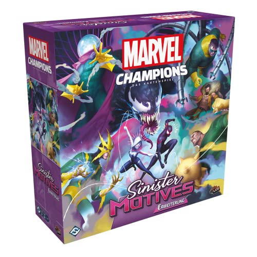 Fantasy Flight Games, Marvel Champions: LCG – Sinister Motives, Kampagnen-Erweiterung, Expertenspiel, Kartenspiel, 1-4 Spieler, Ab 14+ Jahren, 60+ Minuten, Deutsch Fantasy Flight Games, Marvel Champions: LCG – Sinister Motives, Kampagnen-Erweiterung, Expertenspiel, Kartenspiel, 1-4 Spieler, Ab 14+ Jahren, 60+ Minuten, Deutsch von Fantasy Flight Games
