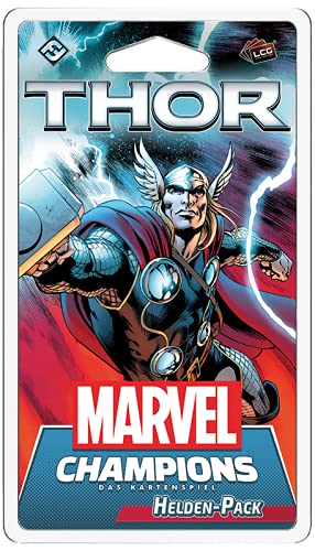 Fantasy Flight Games | Marvel Champions: LCG – Thor | Helden-Erweiterung | Expertenspiel | Kartenspiel | 1-4 Spieler | Ab 14+ Jahren | 60+ Minuten | Deutsch von Fantasy Flight Games