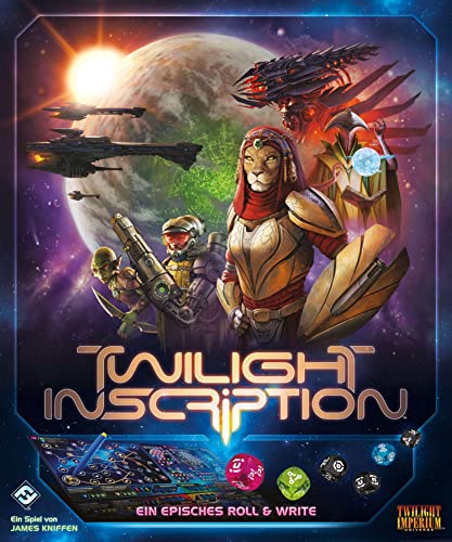 Fantasy Flight Games | Twilight Inscription | Expertenspiel | Strategiespiel | 1-8 Spieler | Ab 14+ Jahren | 90-120 Minuten | Deutsch von Fantasy Flight Games