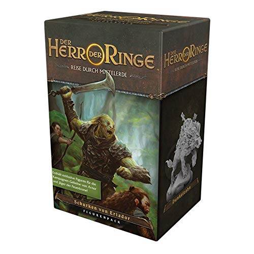 Fantasy Flight Games | Der Herr der Ringe: Reise durch Mittelerde – Schurken von Eriador | Erweiterung | Expertenspiel | Dungeon Crawler | 1-5 Spieler | Ab 14+ Jahren | 60 Minuten | Deutsch von Fantasy Flight Games