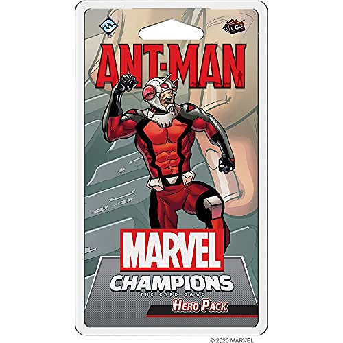 Fantasy Flight Games, Marvel Champions: LCG – Ant-Man, Helden-Erweiterung, Expertenspiel, Kartenspiel, 1-4 Spieler, Ab 14+ Jahren, 60+ Minuten, Deutsch von Fantasy Flight Games