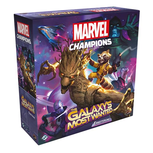 Fantasy Flight Games | Marvel Champions: LCG – Galaxy's Most Wanted | Kampagnen-Erweiterung | Expertenspiel | Kartenspiel | 1-4 Spieler | Ab 14+ Jahren | 60+ Minuten | Deutsch von Fantasy Flight Games