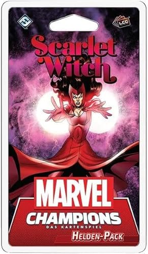 Fantasy Flight Games, Marvel Champions: LCG – Scarlet Witch, Helden-Erweiterung, Expertenspiel, Kartenspiel, 1-4 Spieler, Ab 14+ Jahren, 60+ Minuten, Deutsch von Fantasy Flight Games