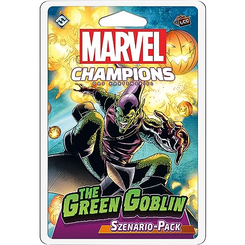 Fantasy Flight Games, Marvel Champions: LCG – The Green Goblin, Szenario-Erweiterung, Expertenspiel, Kartenspiel, 1-4 Spieler, Ab 14+ Jahren, 60+ Minuten, Deutsch Fantasy Flight Games, Marvel Champions: LCG – The Green Goblin, Szenario-Erweiterung, Expertenspiel, Kartenspiel, 1-4 Spieler, Ab 14+ Jahren, 60+ Minuten, Deutsch von Fantasy Flight Games