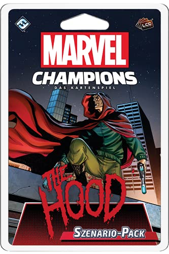 Fantasy Flight Games, Marvel Champions: LCG – The Hood, Szenario-Erweiterung, Expertenspiel, Kartenspiel, 1-4 Spieler, Ab 14+ Jahren, 60+ Minuten, Deutsch von Fantasy Flight Games