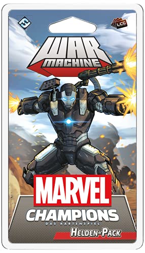 Fantasy Flight Games, Marvel Champions: LCG – War Machine, Helden-Erweiterung, Expertenspiel, Kartenspiel, 1-4 Spieler, Ab 14+ Jahren, 60+ Minuten, Deutsch, Mehrfarbig, Bunt Fantasy Flight Games, Marvel Champions: LCG – War Machine, Helden-Erweiterung, Expertenspiel, Kartenspiel, 1-4 Spieler, Ab 14+ Jahren, 60+ Minuten, Deutsch, Mehrfarbig, Bunt von Fantasy Flight Games