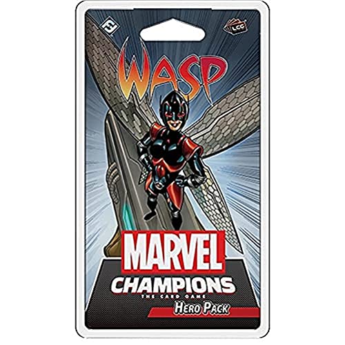 Fantasy Flight Games, Marvel Champions: LCG – Wasp, Helden-Erweiterung, Expertenspiel, Kartenspiel, 1-4 Spieler, Ab 14+ Jahren, 60+ Minuten, Deutsch von Fantasy Flight Games