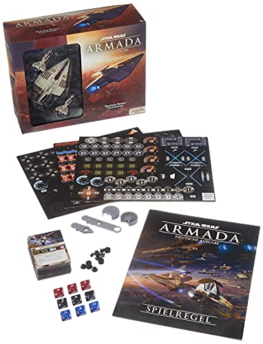 Atomic Mass Games | Star Wars: Armada – Galaktische Republik | Erweiterung | Tabletop | 2 Spieler | Ab 14+ Jahren | 120+ Minuten | Deutsch von Atomic Mass Games