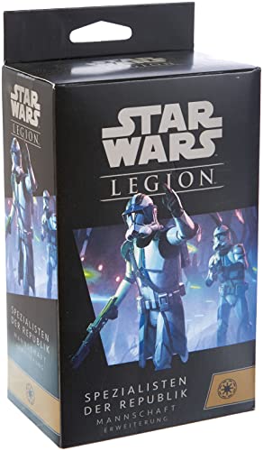 Atomic Mass Games, Star Wars: Legion – Spezialisten der Republik, Erweiterung, Tabletop, 2 Spieler, Ab 14+ Jahren, 120-180 Minuten, Deutsch von Atomic Mass Games