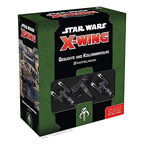 Atomic Mass Games, Star Wars: X-Wing 2. Edition – Gesuchte und Kollaborateure, Erweiterung, Tabletop, 2 Spieler, Ab 14+ Jahren, 45+ Minuten, Deutsch Atomic Mass Games, Star Wars: X-Wing 2. Edition – Gesuchte und Kollaborateure, Erweiterung, Tabletop, 2 Spieler, Ab 14+ Jahren, 45+ Minuten, Deutsch von Atomic Mass Games