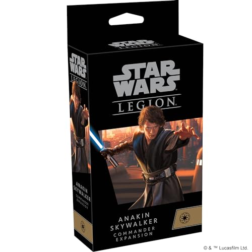 Atomic Mass Games, Star Wars Legion: Galactic Empire Expansions: Anakin Skywalker Commander, Unit Expansion, Miniatures Game, Ages 14+, 2 Players, 90 Minutes Playing Time von Fantasy Flight Games