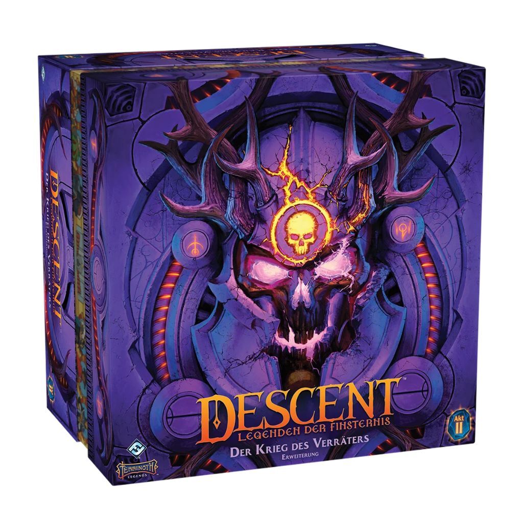 'Descent: Legenden der Finsternis – Der Krieg des Verräters' von Fantasy Flight Games