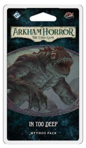 Fantasy Flight Games, Arkham Horror The Card Game: Mythos Pack - 6.1. In Too Deep, Card Game, Ages 14+, 1 to 4 Players, 60 to 120 Minutes Playing Time von Fantasy Flight Games