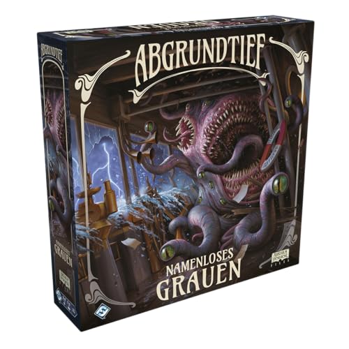 Fantasy Flight Games, Abgrundtief – Namenloses Grauen, Erweiterung, Expertenspiel, Strategiespiel, 3-6 Spieler, Ab 14+ Jahren, 120-240 Minuten, Deutsch, Mehrfarbig, Bunt Fantasy Flight Games, Abgrundtief – Namenloses Grauen, Erweiterung, Expertenspiel, Strategiespiel, 3-6 Spieler, Ab 14+ Jahren, 120-240 Minuten, Deutsch, Mehrfarbig, Bunt von Fantasy Flight Games