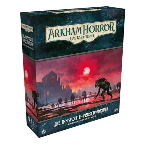 Fantasy Flight Games, Arkham Horror: LCG – Die Innsmouth-Verschwörung, Kampagnen-Erweiterung, Expertenspiel, 1-4 Spieler, ab 14+ Jahren, 45 Minuten je Spieler, Deutsch Fantasy Flight Games, Arkham Horror: LCG – Die Innsmouth-Verschwörung, Kampagnen-Erweiterung, Expertenspiel, 1-4 Spieler, ab 14+ Jahren, 45 Minuten je Spieler, Deutsch von Fantasy Flight Games
