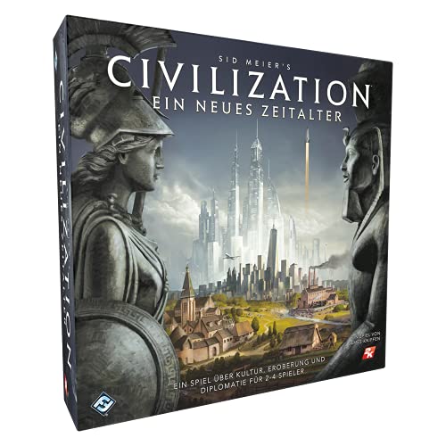 Fantasy Flight Games, Civilization: Ein neues Zeitalter, Grundspiel, Expertenspiel, Brettspiel, 2-4 Spieler, Ab 14+ Jahren, 120+ Minuten, Deutsch Fantasy Flight Games, Civilization: Ein neues Zeitalter, Grundspiel, Expertenspiel, Brettspiel, 2-4 Spieler, Ab 14+ Jahren, 120+ Minuten, Deutsch von Fantasy Flight Games