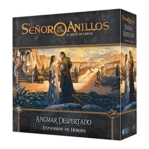 Fantasy Flight Games, Der Herr der Ringe LCG MEC107ES, Angmar geweckte Erweiterung der Helden, Kartenspiel, Spanisch, mehrfarbig Fantasy Flight Games, Der Herr der Ringe LCG MEC107ES, Angmar geweckte Erweiterung der Helden, Kartenspiel, Spanisch, mehrfarbig von Fantasy Flight Games