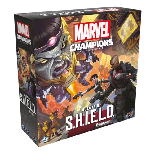 Fantasy Flight Games, Marvel Champions: LCG – Agents of S.H.I.E.L.D, Kampagnen-Erweiterung, Expertenspiel, Kartenspiel, 1-4 Spieler, Ab 12+ Jahren, 30 Minuten je Spieler, Deutsch Fantasy Flight Games, Marvel Champions: LCG – Agents of S.H.I.E.L.D, Kampagnen-Erweiterung, Expertenspiel, Kartenspiel, 1-4 Spieler, Ab 12+ Jahren, 30 Minuten je Spieler, Deutsch von Fantasy Flight Games