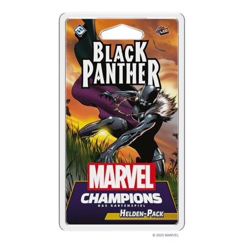 Fantasy Flight Games, Marvel Champions: LCG – Black Panther, Helden-Erweiterung, Expertenspiel, Kartenspiel, 1-4 Spieler, ab 12 Jahren, 30 Minuten je Spieler, Deutsch von Fantasy Flight Games