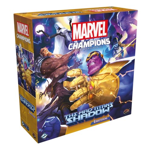 Fantasy Flight Games, Marvel Champions: LCG – The Mad Titan's Shadow, Kampagnen-Erweiterung, Expertenspiel, Kartenspiel, 1-4 Spieler, Ab 12+ Jahren, 60+ Minuten, Deutsch Fantasy Flight Games, Marvel Champions: LCG – The Mad Titan's Shadow, Kampagnen-Erweiterung, Expertenspiel, Kartenspiel, 1-4 Spieler, Ab 12+ Jahren, 60+ Minuten, Deutsch von Fantasy Flight Games