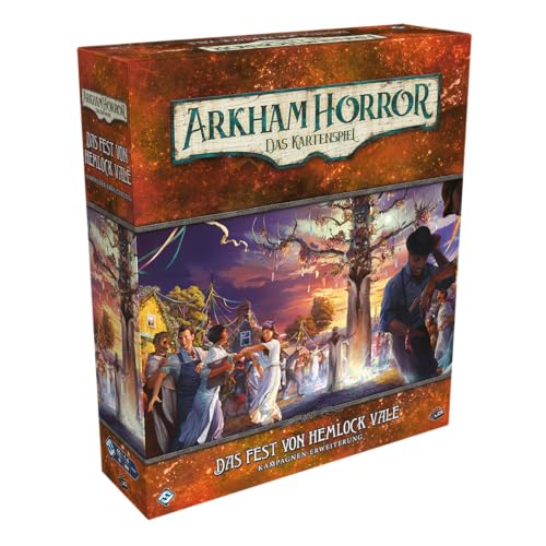 Fantasy Flight Games, Arkham Horror: LCG – Das Fest von Hemlock Vale, Kampagnen-Erweiterung, Expertenspiel, Kartenspiel, 1-4 Spieler, Ab 14+ Jahren, 45 Minuten je Spieler, Deutsch Fantasy Flight Games, Arkham Horror: LCG – Das Fest von Hemlock Vale, Kampagnen-Erweiterung, Expertenspiel, Kartenspiel, 1-4 Spieler, Ab 14+ Jahren, 45 Minuten je Spieler, Deutsch von Fantasy Flight Games