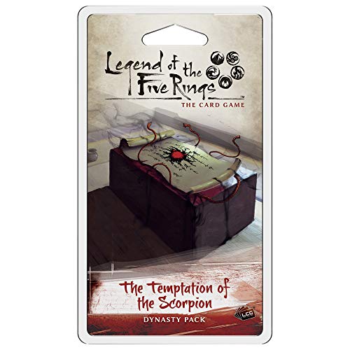 Fantasy Flight Games , Legend of The Five Rings: Dynasty Pack: The Temptation of The Scorpion, Card Game, Ages 14+, 2 Players, 45 to 90 Minutes Playing Time Fantasy Flight Games , Legend of The Five Rings: Dynasty Pack: The Temptation of The Scorpion, Card Game, Ages 14+, 2 Players, 45 to 90 Minutes Playing Time von Fantasy Flight Games