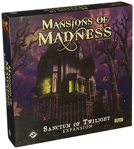 Fantasy Flight Games, Mansions of Madness 2nd Edition: Sanctum of Twilight Expansion, Board Game, Ages 14+, 1 to 5 Players, 120 to 180 Minutes Playing Time,Silver Fantasy Flight Games, Mansions of Madness 2nd Edition: Sanctum of Twilight Expansion, Board Game, Ages 14+, 1 to 5 Players, 120 to 180 Minutes Playing Time,Silver von Fantasy Flight Games