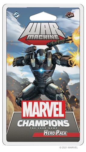 Fantasy Flight Games , Marvel Champions: Warmachine Hero Pack, Miniatures Game, Ages 12+, 1-4 Players, 60 Minutes Playing Time von Fantasy Flight Games