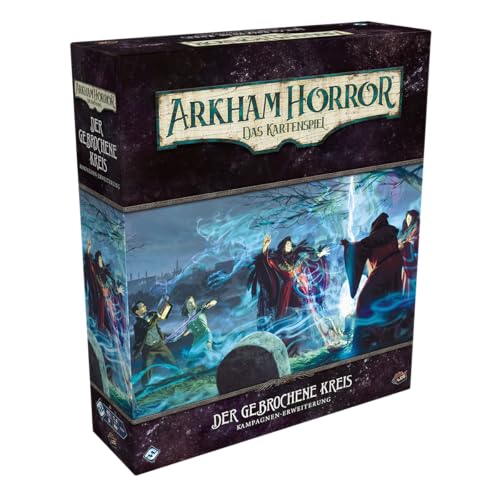Fantasy Flight Games, Arkham Horror: LCG – Der gebrochene Kreis, Kampagnen-Erweiterung, Expertenspiel, Kartenspiel, 1-4 Spieler, Ab 14+ Jahren, 45 Minuten je Spieler, Deutsch Fantasy Flight Games, Arkham Horror: LCG – Der gebrochene Kreis, Kampagnen-Erweiterung, Expertenspiel, Kartenspiel, 1-4 Spieler, Ab 14+ Jahren, 45 Minuten je Spieler, Deutsch von Fantasy Flight Games