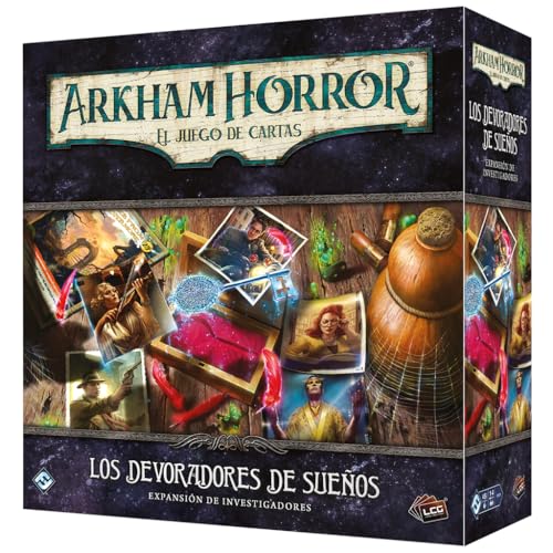 Fantasy Flight Games Arham Horror LCG: Die Traumfresser | Forscher-Erweiterung | Kartenspiel | ab 14 Jahren | 1 bis 4 Spieler | 30-120 Minuten pro Spiel | Spanisch Fantasy Flight Games Arham Horror LCG: Die Traumfresser | Forscher-Erweiterung | Kartenspiel | ab 14 Jahren | 1 bis 4 Spieler | 30-120 Minuten pro Spiel | Spanisch von Fantasy Flight Games