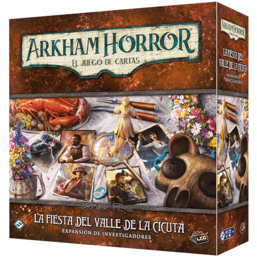 Fantasy Flight Games Arkham Horror Das Kartenspiel: Die Party des Cicuta-Tals | Forscher-Erweiterung, ab 14 Jahren, 1 bis 4 Spieler, 30-120 Minuten pro Spiel | Spanisch von Fantasy Flight Games