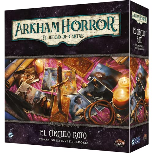 Fantasy Flight Games Arkham Horror LCG: Der gebrochene Kreis Erweiterung der Forscher - Kartenspiel auf Spanisch für 1-4 Spieler ab 14 Jahren von Fantasy Flight Games