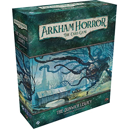 Fantasy Flight Games Arkham Horror LCG: The Dunwich Legacy Campaign Erweiterung, Kartenspiel, ab 14 Jahren, für 1–2 Spieler, 60–120 Minuten Spieldauer von Fantasy Flight Games