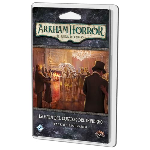 Fantasy Flight Games Arkham Horror LCG: Die Gala von Ecuador des Winters, Erweiterung, Kartenspiel, ab 14 Jahren, 1 bis 4 Spieler, 30-120 Minuten pro Spiel, Spanisch Fantasy Flight Games Arkham Horror LCG: Die Gala von Ecuador des Winters, Erweiterung, Kartenspiel, ab 14 Jahren, 1 bis 4 Spieler, 30-120 Minuten pro Spiel, Spanisch von Fantasy Flight Games