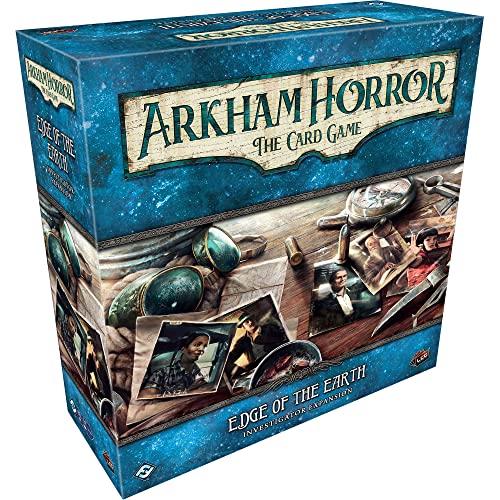 Fantasy Flight Games, Arkham Horror The Card Game: Edge of The Earth Investigators Expansion, Card Game, Ages 14+, 1-2 Players, 60-120 Minutes Playing Time, Multicolor (AHC63) von Fantasy Flight Games