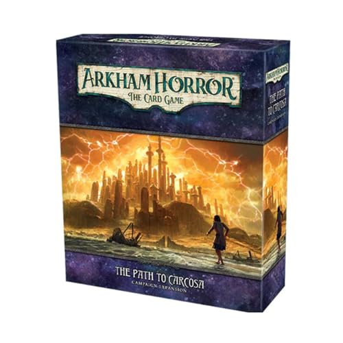 Fantasy Flight Games | Arkham Horror The Card Game: The Path to Carcosa Campaign Erweiterung | Brettspiel | Alter 14+ | 1-4 Spieler | 60-120 Minuten Spieldauer, Mehrfarbig, FFGAHC68 von Fantasy Flight Games