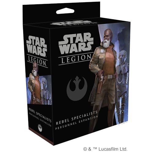 Fantasy Flight Games Atomic Mass Games, Star Wars Legion: Rebel Expansions: Rebel Expansions Specialists Personnel, Unit Expansion, Miniatures Game, Ages 14+, 2 Players, 90 Minutes Playing Time von Atomic Mass Games