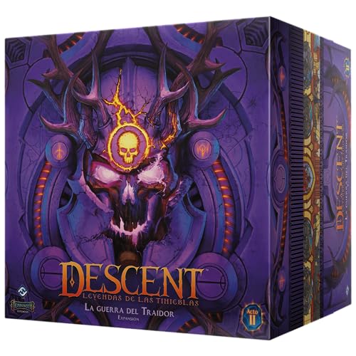 Fantasy Flight Games DLE04ES Descent: Der Krieg des Verräters-Erweiterung auf Spanisch Fantasy Flight Games DLE04ES Descent: Der Krieg des Verräters-Erweiterung auf Spanisch von Fantasy Flight Games